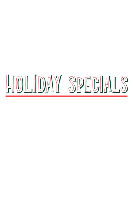 Holiday Specials:construction loans, mortgages, credit cards