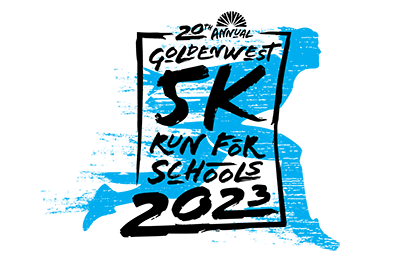 Goldenwest 5K Run for Schools logo