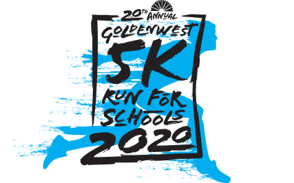 Goldenwest 5K Run for Schools logo