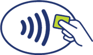 Look: Find the Contactless Symbol at Checkout