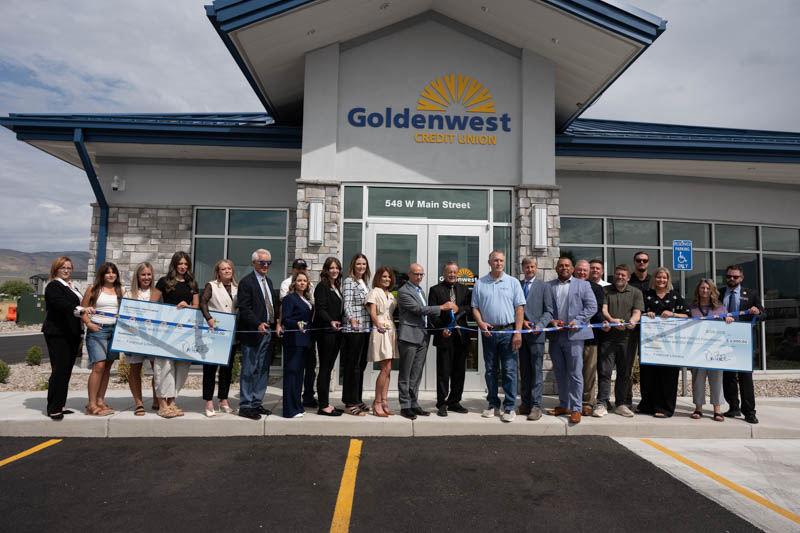 Goldenwest Credit Union Holds Ribbon Cutting for Tremonton Branch