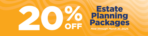 Estate Planning Packages Promo