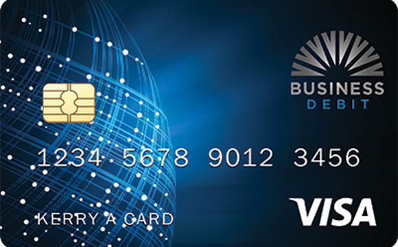 The Goldenwest Business Visa Debit Card