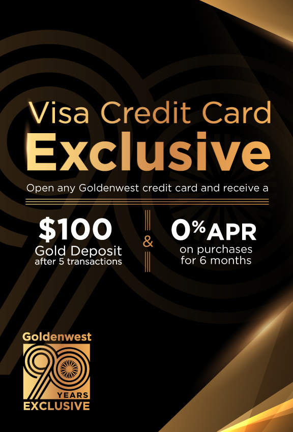 Gold 90 Years Visa Promo