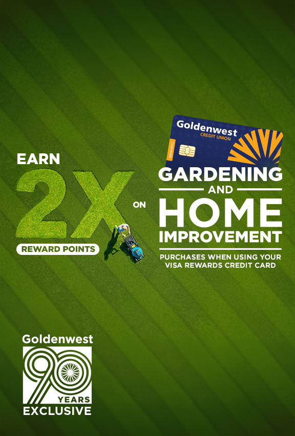 2x Points on Home & Garden