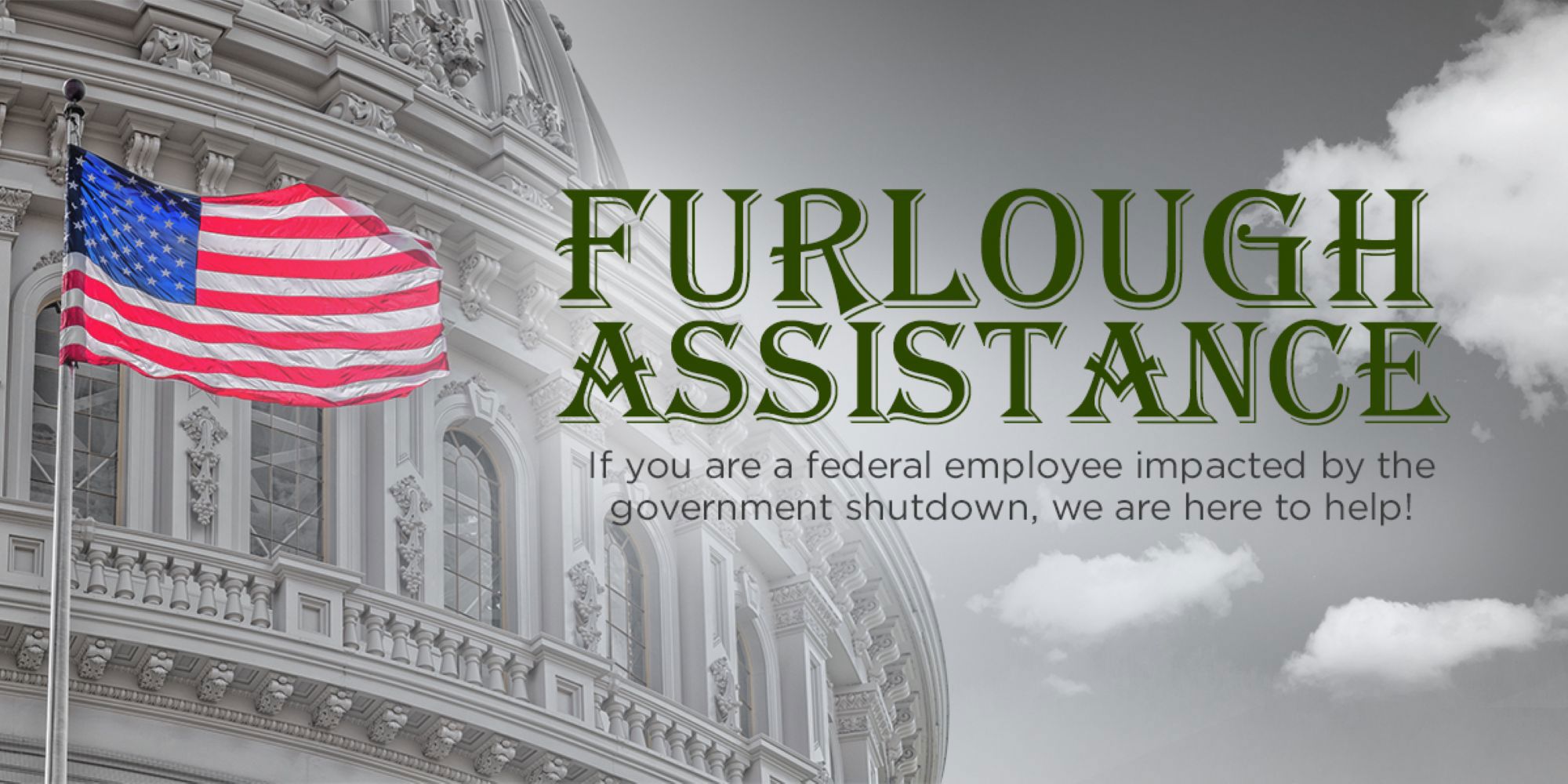 Furlough Assistance for effected government employees