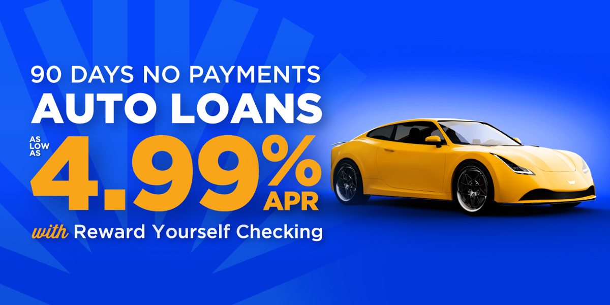 90 Days No Payment offer for Auto Loans
