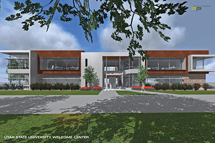 Campus Welcome Center Will Include USUCU Branch